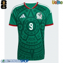 Maglie da calcio Messico Raul Jimenez #9 Prima Maglia Mondiali 2026  Manica Corta